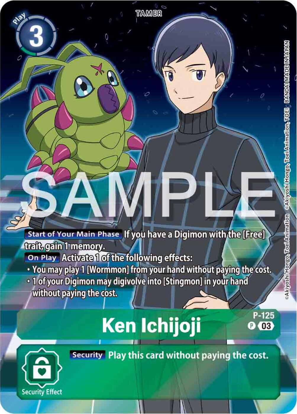 Ken Ichijoji [P-125] (Digimon Adventure 02: The Beginning Set) [Promotional Cards] | Card Merchant Takapuna