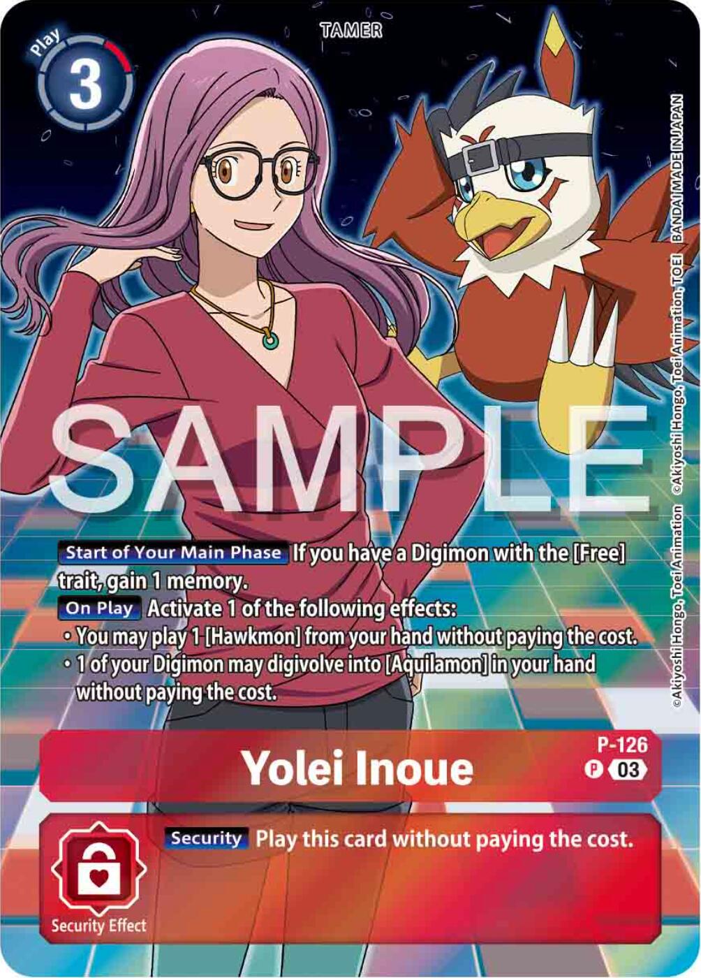 Yolei Inoue [P-126] (Digimon Adventure 02: The Beginning Set) [Promotional Cards] | Card Merchant Takapuna