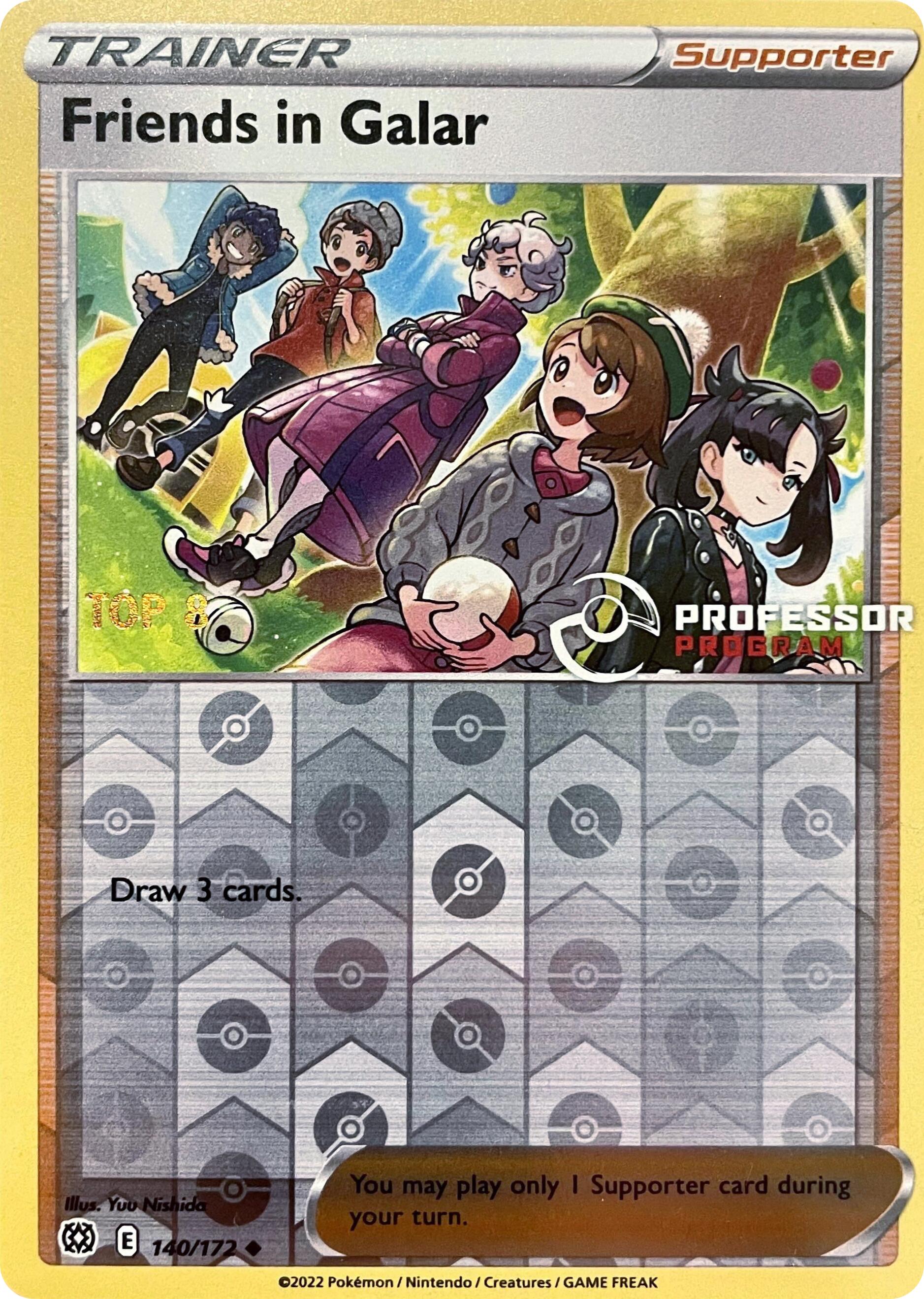 Friends in Galar (140/172) (2022) [Professor Program Promos] | Card Merchant Takapuna