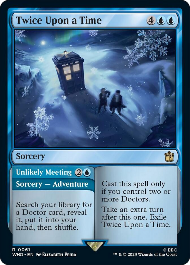 Twice Upon a Time // Unlikely Meeting [Doctor Who] | Card Merchant Takapuna