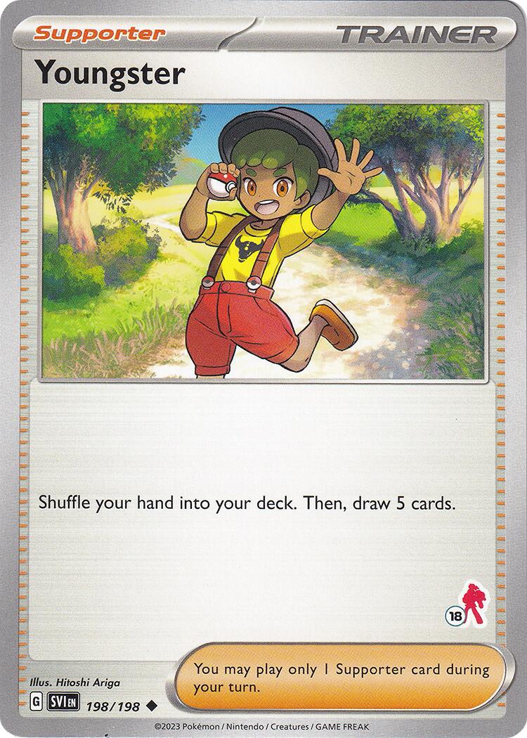 Youngster (198/198) (Armarouge Stamp #18) [Battle Academy 2024] | Card Merchant Takapuna