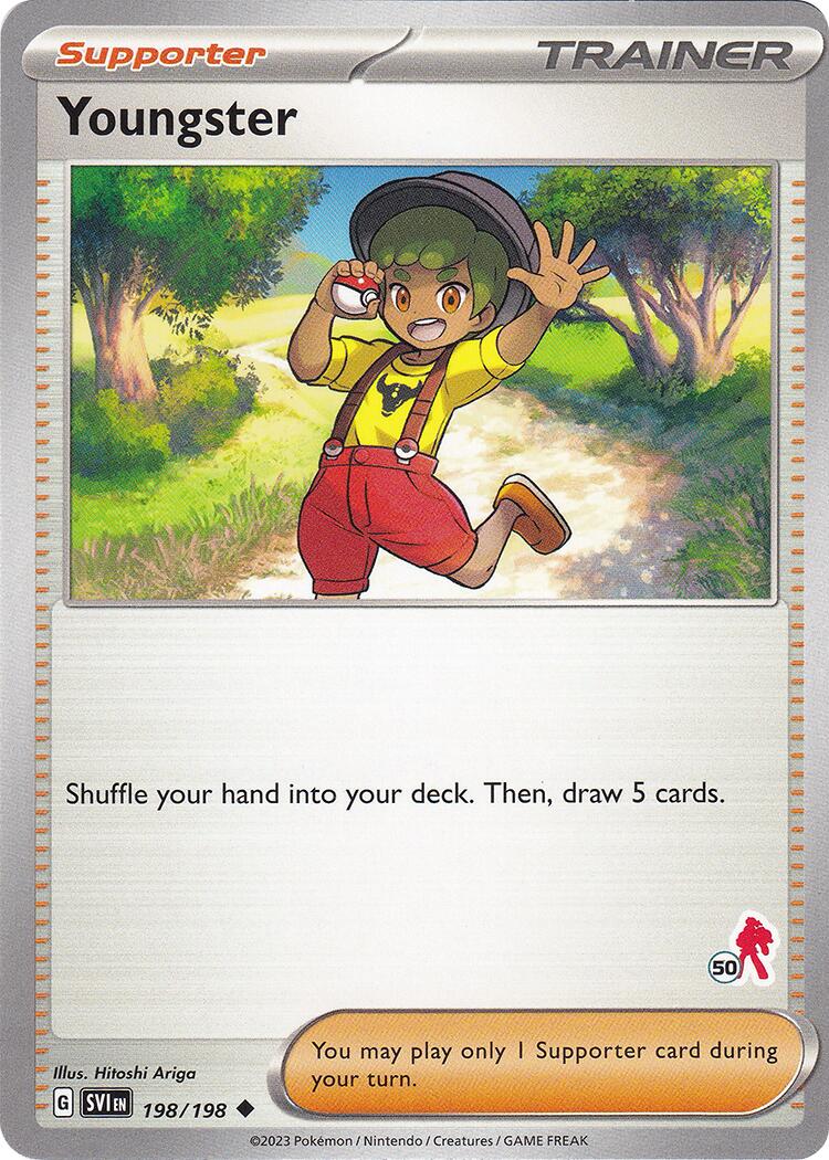 Youngster (198/198) (Armarouge Stamp #50) [Battle Academy 2024] | Card Merchant Takapuna