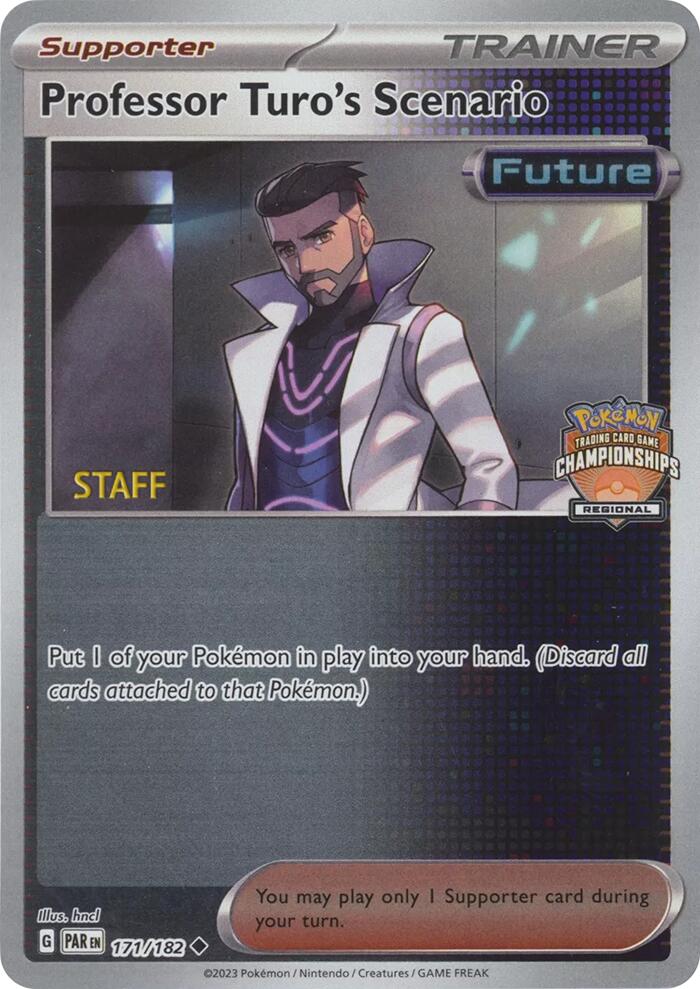 Professor Turo's Scenario (171/182) (2023 Regional Championships Staff) [League & Championship Cards] | Card Merchant Takapuna