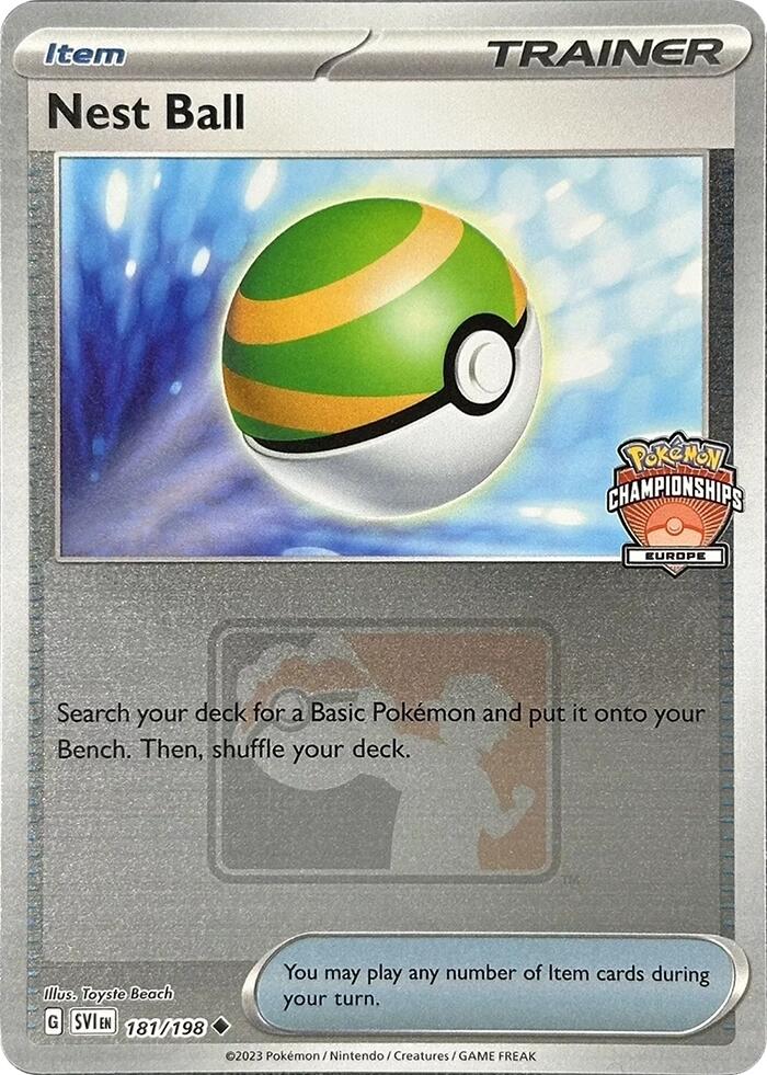 Nest Ball (181/198) (2024 Europe Championships) [League & Championship Cards] | Card Merchant Takapuna