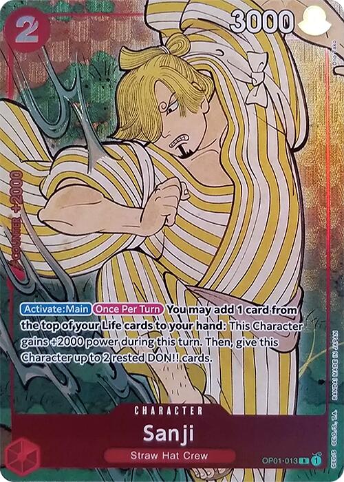 Sanji (English Version 1st Anniversary Set) [One Piece Promotion Cards] | Card Merchant Takapuna