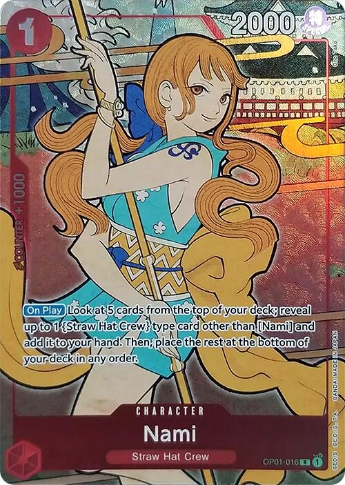 Nami (English Version 1st Anniversary Set) [One Piece Promotion Cards] | Card Merchant Takapuna