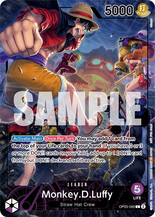 Monkey.D.Luffy (PSA Magazine) [Awakening of the New Era] | Card Merchant Takapuna