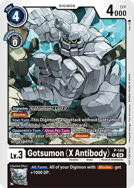 Gotsumon (X Antibody) [P-144] (Store Tournament 2024 Jul. – Sep. Participation Pack) [Promotional Cards] | Card Merchant Takapuna