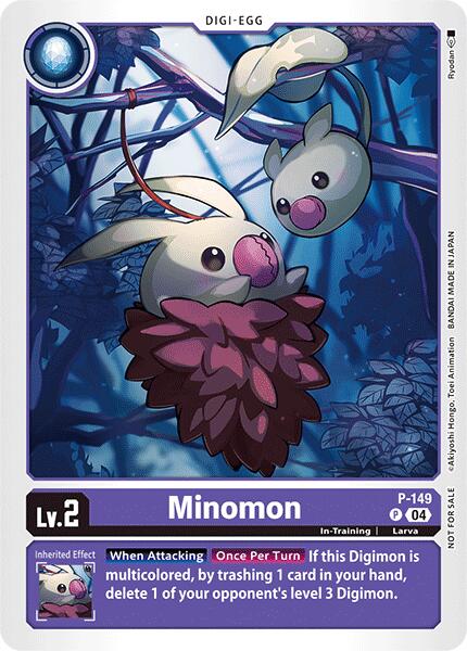 Minomon [P-149] (Store Tournament 2024 Jul. – Sep. Participation Pack) [Promotional Cards] | Card Merchant Takapuna