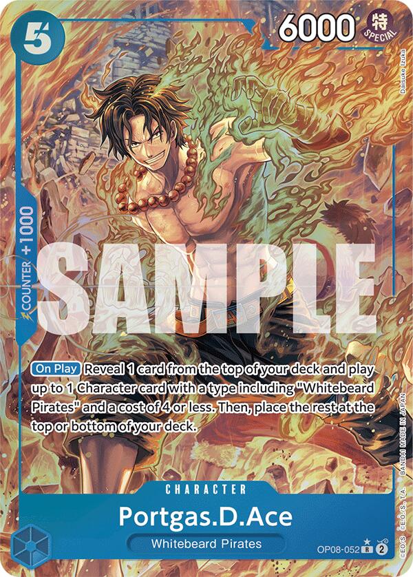 Portgas.D.Ace (Parallel) [Two Legends] | Card Merchant Takapuna