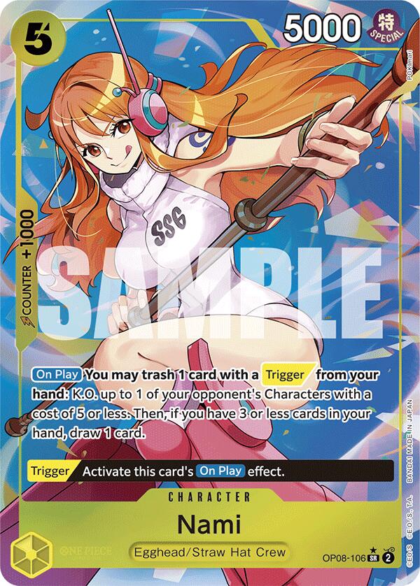 Nami (Parallel) [Two Legends] | Card Merchant Takapuna