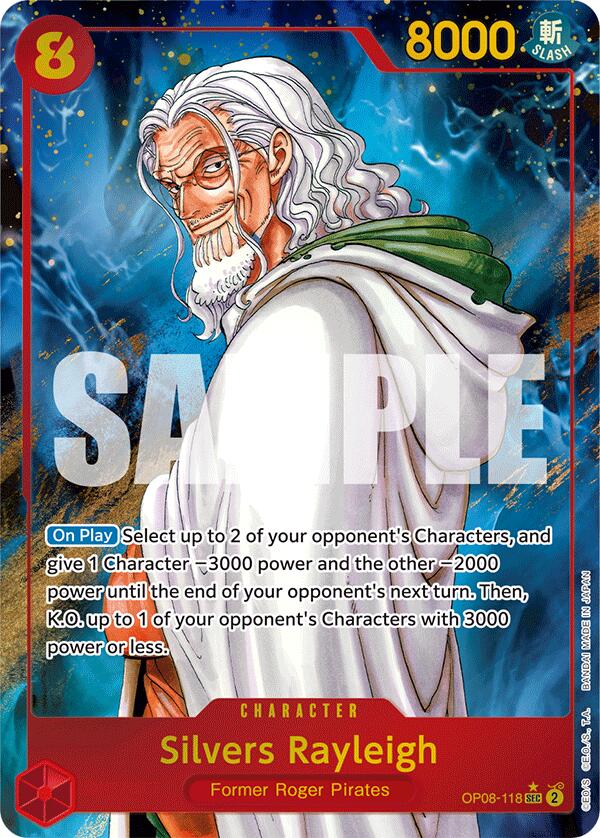 Silvers Rayleigh (Parallel) [Two Legends] | Card Merchant Takapuna