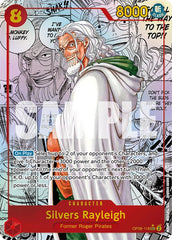 Silvers Rayleigh (Parallel) (Manga) [Two Legends] | Card Merchant Takapuna