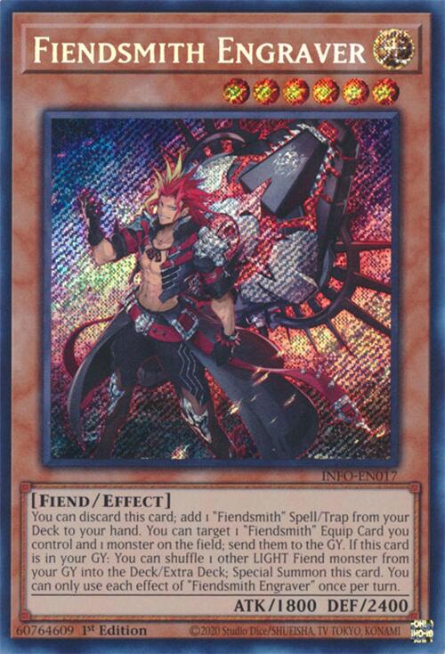 Fiendsmith Engraver [INFO-EN017] Secret Rare | Card Merchant Takapuna