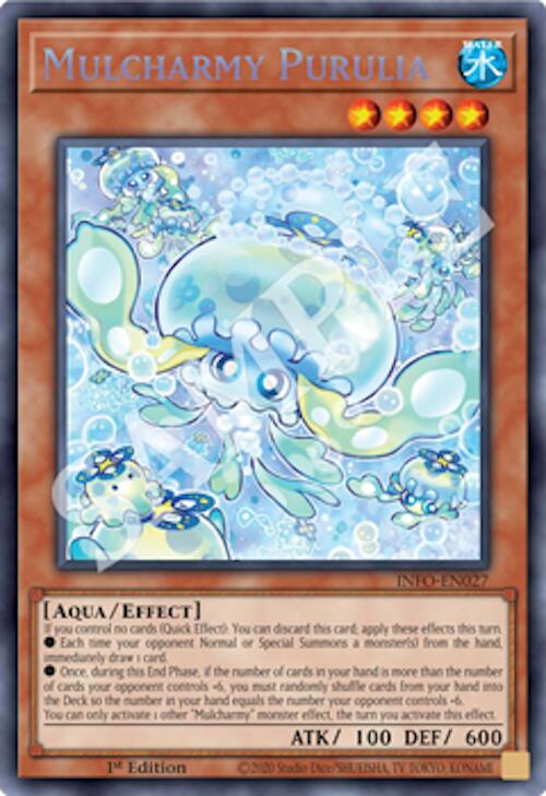 Mulcharmy Purulia [INFO-EN027] Secret Rare | Card Merchant Takapuna