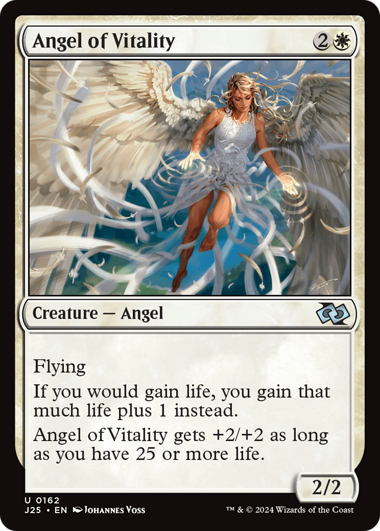 Angel of Vitality [Foundations Jumpstart] | Card Merchant Takapuna