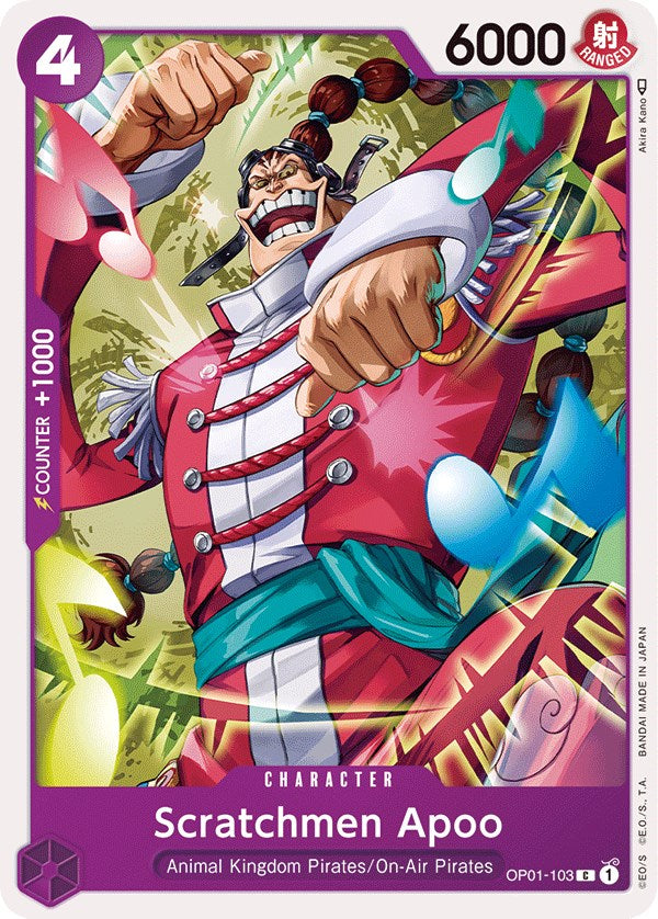 Scratchmen Apoo [Romance Dawn] | Card Merchant Takapuna