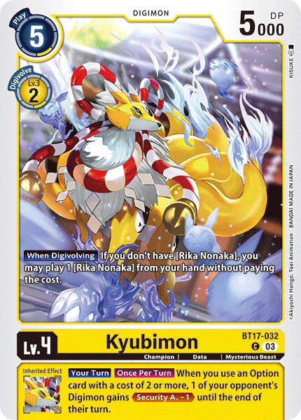 Kyubimon [BT17-032] [Secret Crisis] | Card Merchant Takapuna