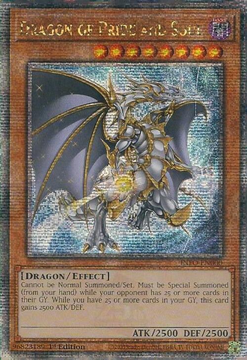 Dragon of Pride and Soul (Quarter Century Secret Rare) [INFO-EN000] Quarter Century Secret Rare | Card Merchant Takapuna