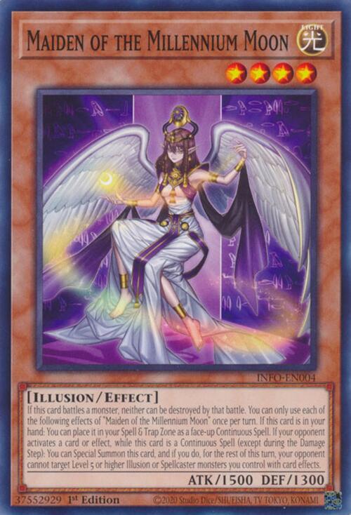 Maiden of the Millennium Moon [INFO-EN004] Common | Card Merchant Takapuna