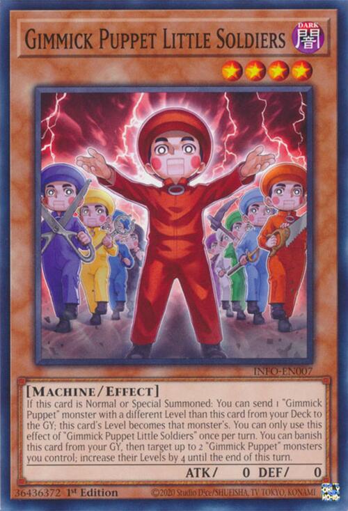 Gimmick Puppet Little Soldiers [INFO-EN007] Common | Card Merchant Takapuna