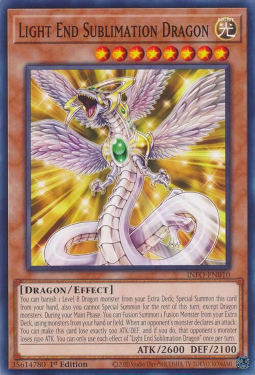 Light End Sublimation Dragon [INFO-EN010] Common | Card Merchant Takapuna