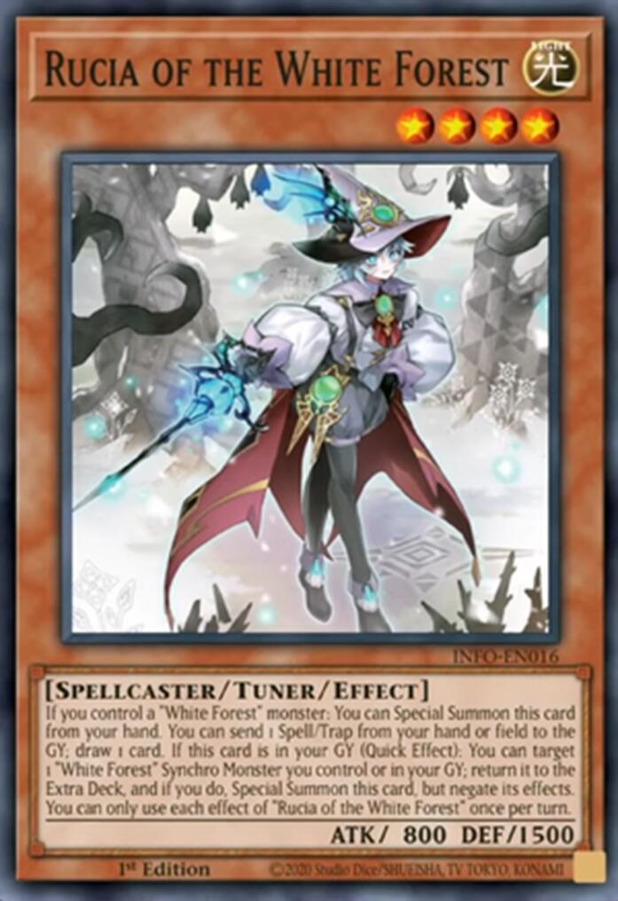 Rucia of the White Forest [INFO-EN016] Common | Card Merchant Takapuna