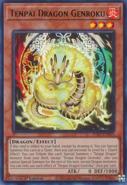 Tenpai Dragon Genroku [INFO-EN019] Ultra Rare | Card Merchant Takapuna