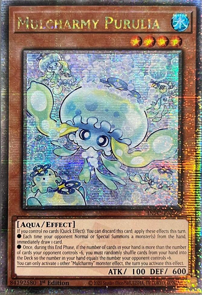 Mulcharmy Purulia (Quarter Century Secret Rare) [INFO-EN027] Quarter Century Secret Rare | Card Merchant Takapuna