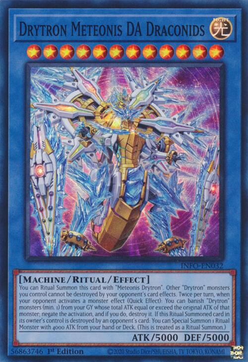 Drytron Meteonis DA Draconids [INFO-EN032] Super Rare | Card Merchant Takapuna