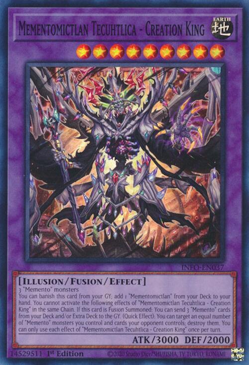 Mementomictlan Tecuhtlica - Creation King [INFO-EN037] Super Rare | Card Merchant Takapuna