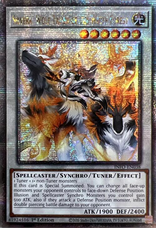 Silvera, Wolf Tamer of the White Forest (Quarter Century Secret Rare) [INFO-EN038] Quarter Century Secret Rare | Card Merchant Takapuna