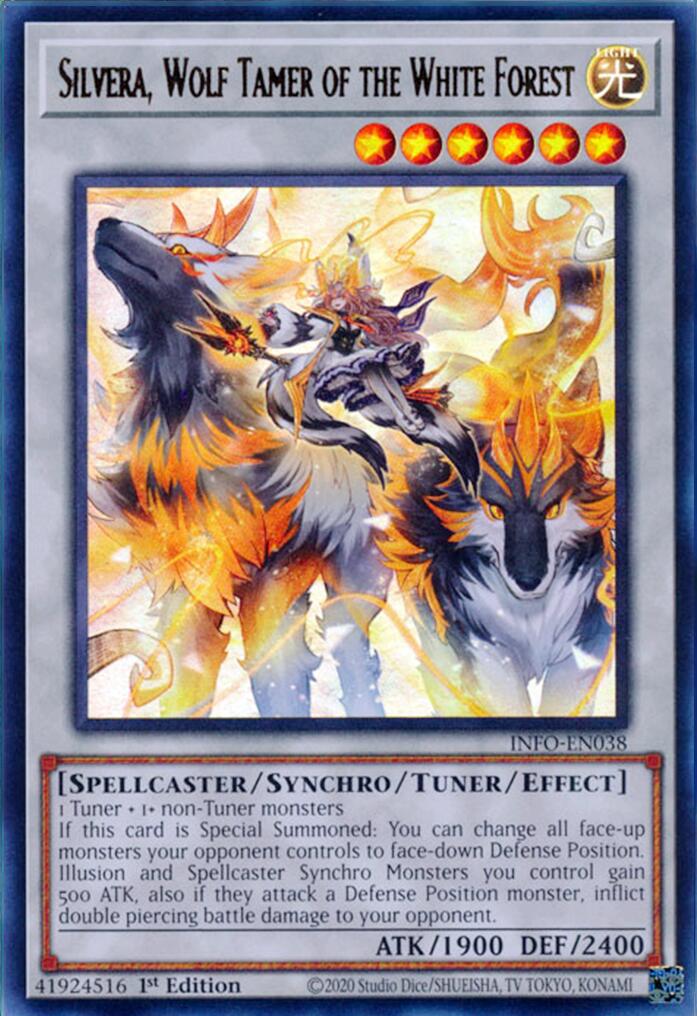 Silvera, Wolf Tamer of the White Forest [INFO-EN038] Ultra Rare | Card Merchant Takapuna