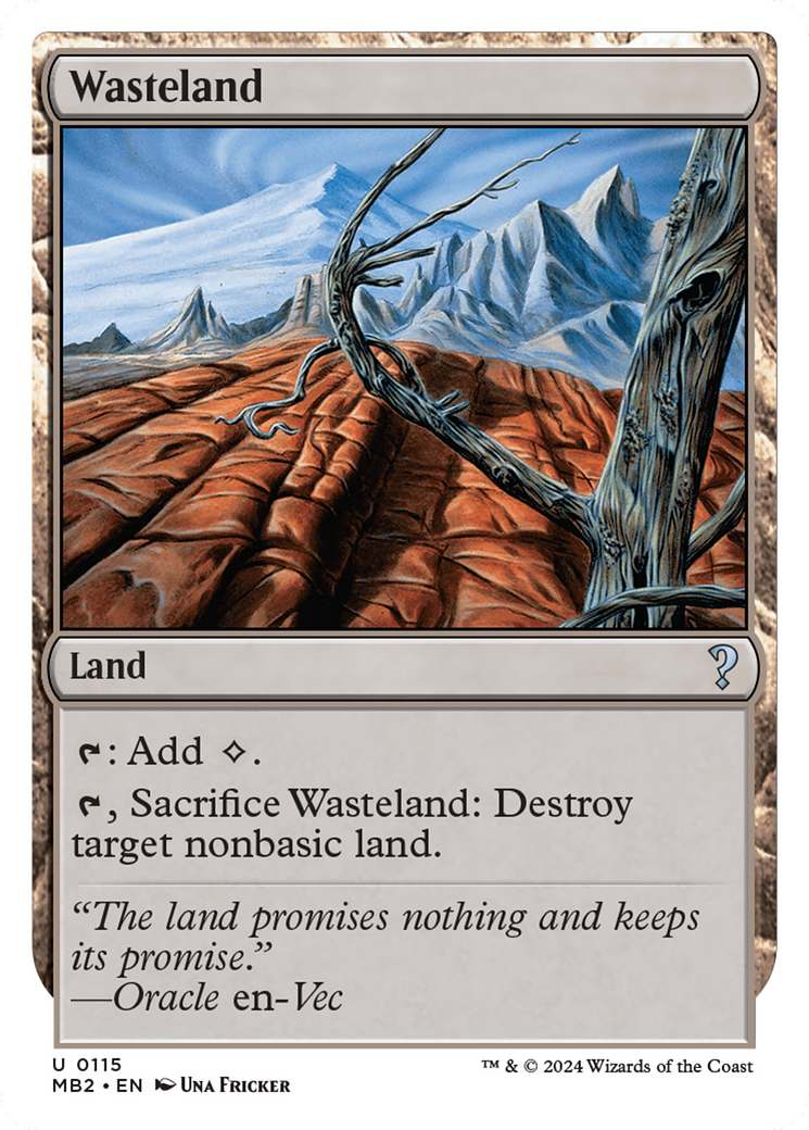 Wasteland [Mystery Booster 2] | Card Merchant Takapuna