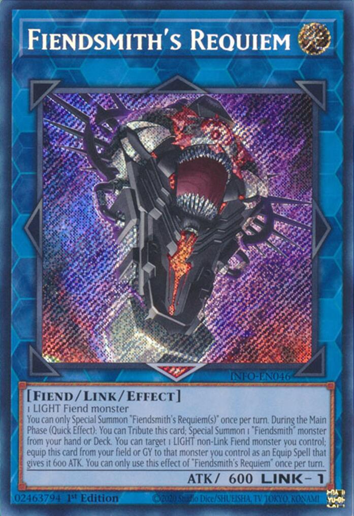 Fiendsmith's Requiem [INFO-EN046] Secret Rare | Card Merchant Takapuna