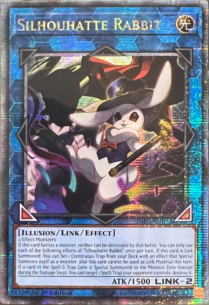 Silhouhatte Rabbit (Quarter Century Secret Rare) [INFO-EN052] Quarter Century Secret Rare | Card Merchant Takapuna