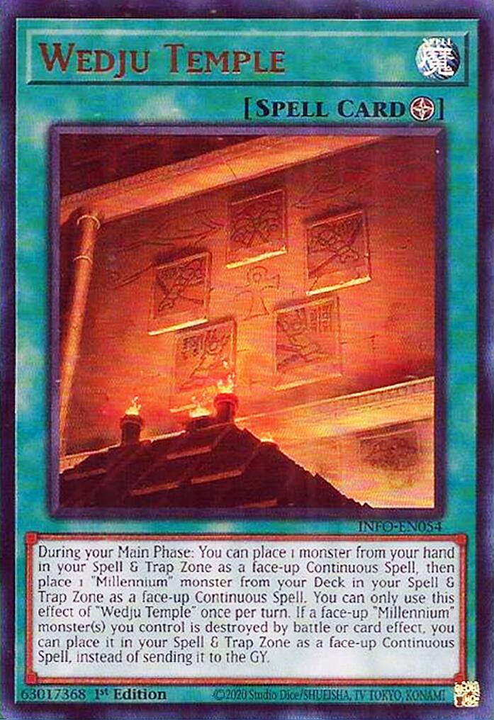 Wedju Temple [INFO-EN054] Ultra Rare | Card Merchant Takapuna