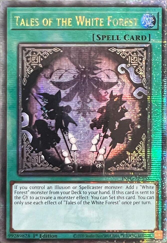 Tales of the White Forest (Quarter Century Secret Rare) [INFO-EN058] Quarter Century Secret Rare | Card Merchant Takapuna