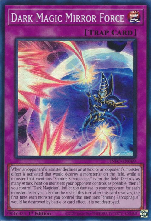 Dark Magic Mirror Force [INFO-EN069] Super Rare | Card Merchant Takapuna