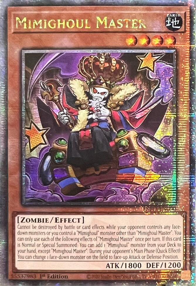 Mimighoul Master (Quarter Century Secret Rare) [INFO-EN090] Quarter Century Secret Rare | Card Merchant Takapuna