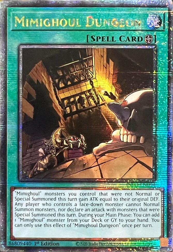 Mimighoul Dungeon (Quarter Century Secret Rare) [INFO-EN094] Quarter Century Secret Rare | Card Merchant Takapuna