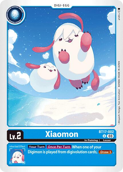 Xiaomon [BT17-002] [Secret Crisis] | Card Merchant Takapuna