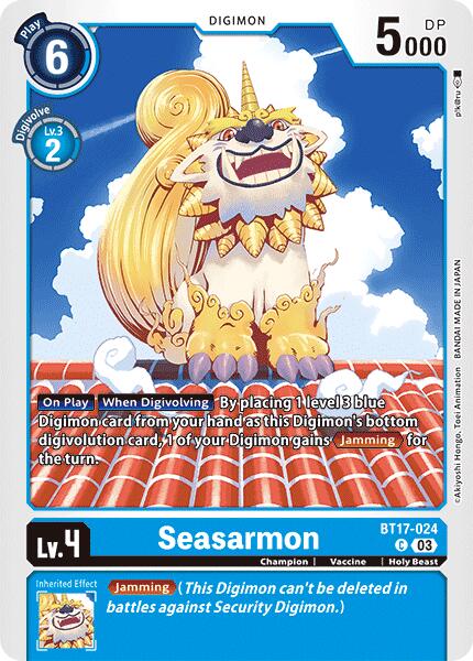 Seasarmon [BT17-024] [Secret Crisis] | Card Merchant Takapuna