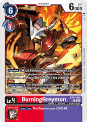 BurningGreymon [BT17-012] [Secret Crisis] | Card Merchant Takapuna