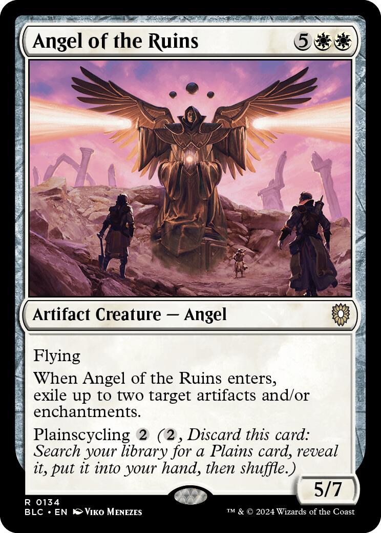 Angel of the Ruins [Bloomburrow Commander] | Card Merchant Takapuna