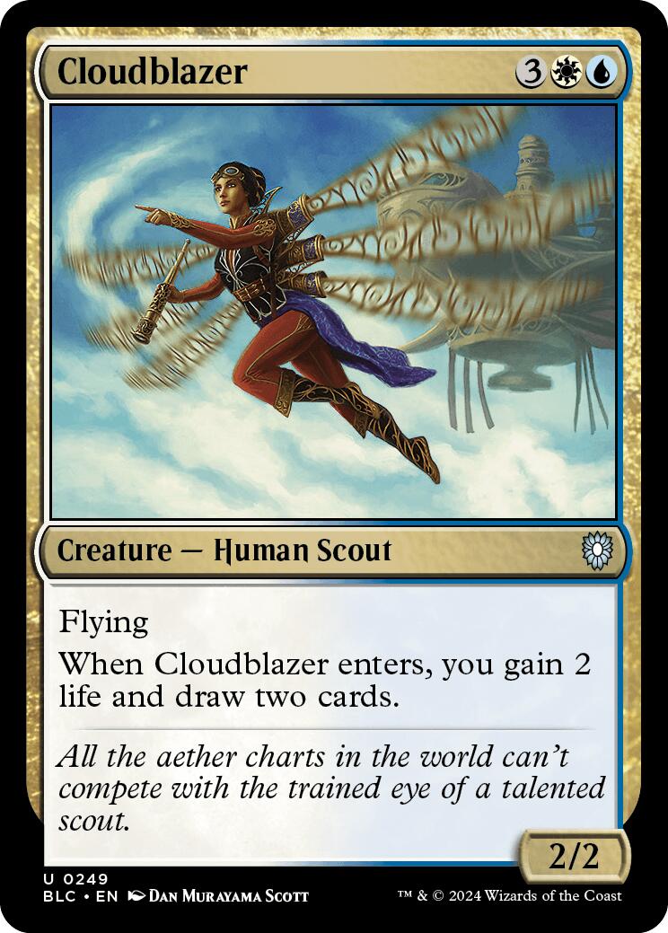 Cloudblazer [Bloomburrow Commander] | Card Merchant Takapuna