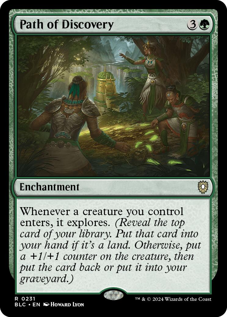 Path of Discovery [Bloomburrow Commander] | Card Merchant Takapuna