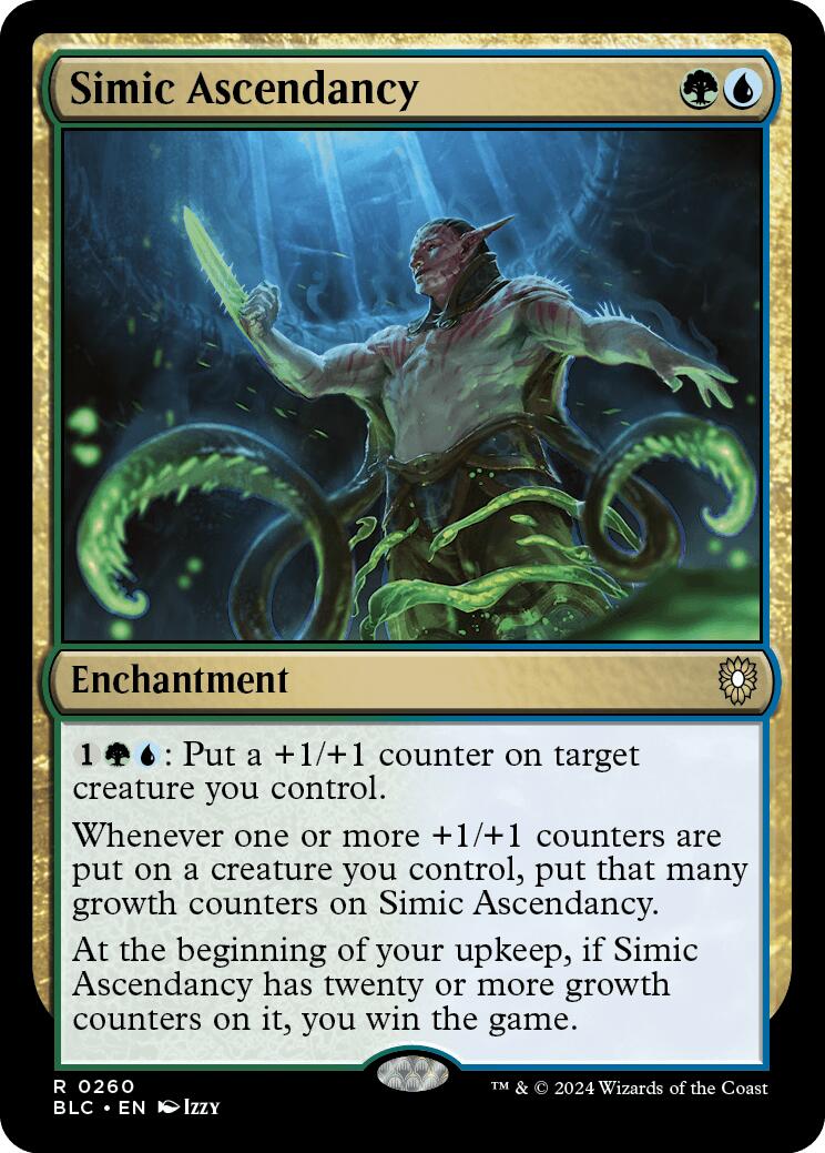 Simic Ascendancy [Bloomburrow Commander] | Card Merchant Takapuna