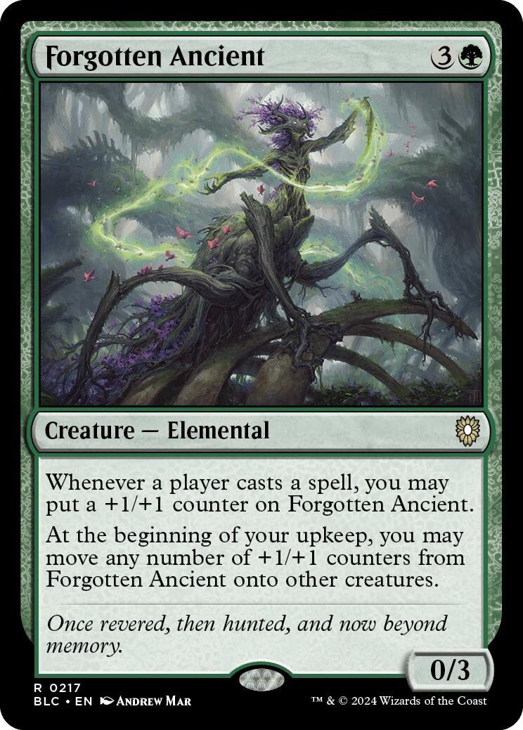 Forgotten Ancient [Bloomburrow Commander] | Card Merchant Takapuna