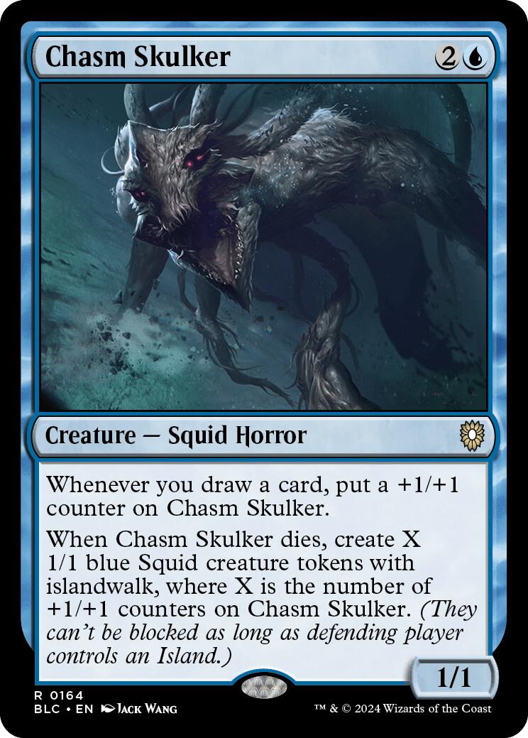 Chasm Skulker [Bloomburrow Commander] | Card Merchant Takapuna